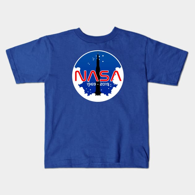 Nasa 11 Kids T-Shirt by nickbeta